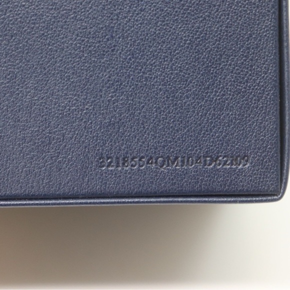 Louis Vuitton Large Custom Navy Leather Jewelry Box - Picture 5 of 11